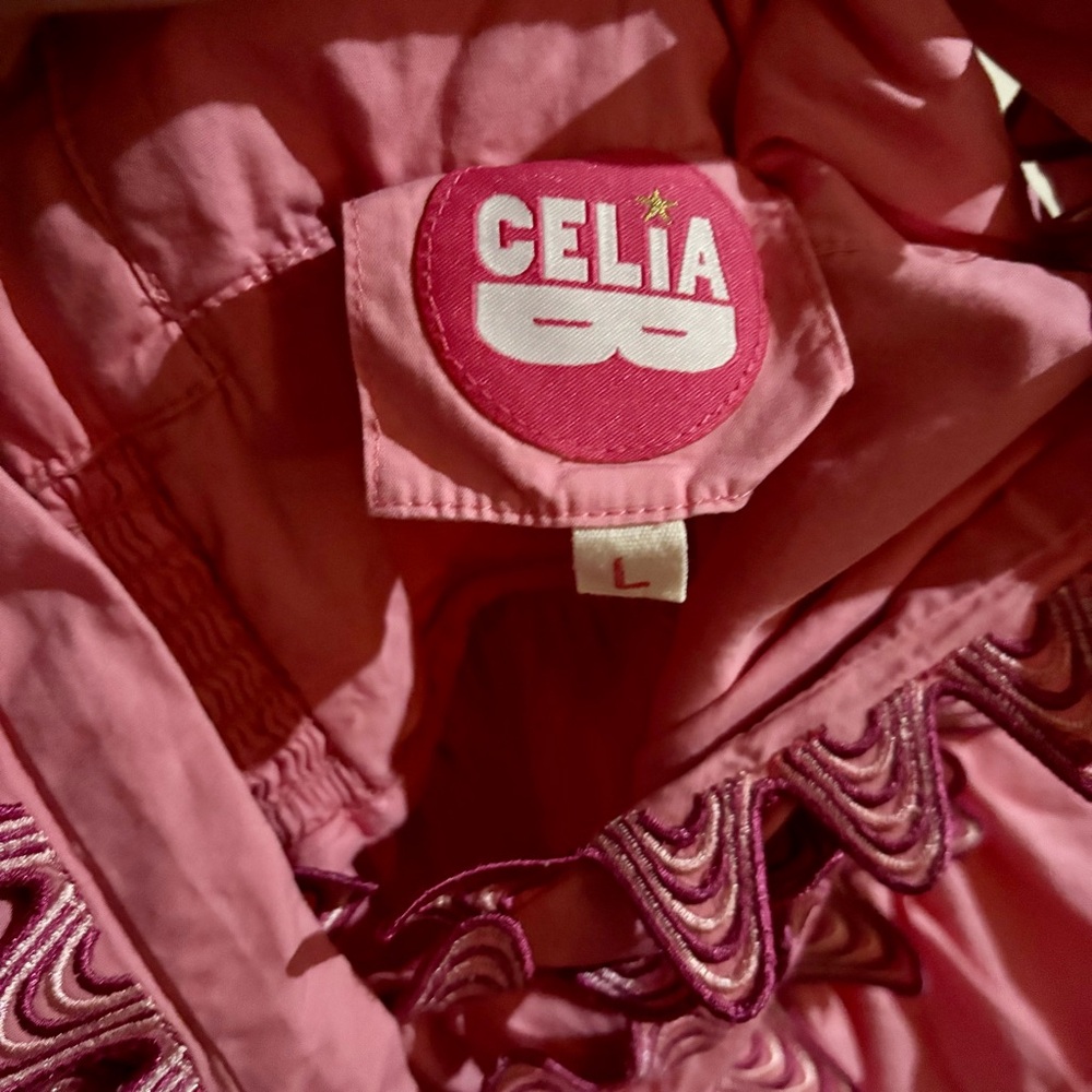 CeliaB Pink Ruffle Mini Dress - Picture 6 of 9